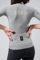 GOBIK Tricou de ciclism cu mânecă scurtă - CX SOLID - gri