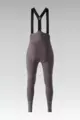 GOBIK Pantaloni de ciclism lungi cu bretele - ABSOLUTE 6.0 WOMEN - gri