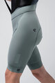 GOBIK Pantaloni scurți de ciclism cu bretele - MATT COMPACT 2.0 - gri/verde