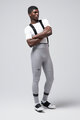 GOBIK Pantaloni de ciclism lungi cu bretele - ABSOLUTE 7.0 - argintiu