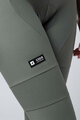GOBIK Pantaloni de ciclism lungi cu bretele - ABSOLUTE 7.0 - K9 W - verde