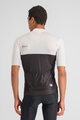 SPORTFUL Tricou de ciclism cu mânecă scurtă - PISTA - alb/negru