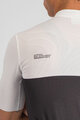SPORTFUL Tricou de ciclism cu mânecă scurtă - PISTA - alb/negru