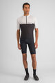 SPORTFUL Tricou de ciclism cu mânecă scurtă - PISTA - alb/negru