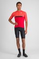 SPORTFUL Tricou de ciclism cu mânecă scurtă - PISTA - roșu