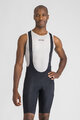 SPORTFUL Pantaloni scurți de ciclism cu bretele - GIARA 2 - negru