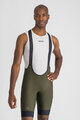 SPORTFUL Pantaloni scurți de ciclism cu bretele - GIARA 2 - verde