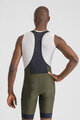 SPORTFUL Pantaloni scurți de ciclism cu bretele - GIARA 2 - verde