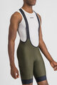 SPORTFUL Pantaloni scurți de ciclism cu bretele - GIARA 2 - verde