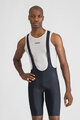 SPORTFUL Pantaloni scurți de ciclism cu bretele - PULSE - negru
