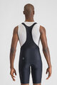 SPORTFUL Pantaloni scurți de ciclism cu bretele - PULSE - negru