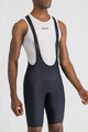SPORTFUL Pantaloni scurți de ciclism cu bretele - PULSE - negru