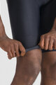 SPORTFUL Pantaloni scurți de ciclism cu bretele - PULSE - negru