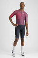 SPORTFUL Tricou de ciclism cu mânecă scurtă - LIGHT - mov/bordo