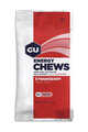 GU Nutriție pentru ciclism - ENERGY CHEWS 60 g STRAWBERRY