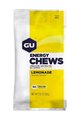 GU Nutriție pentru ciclism - ENERGY CHEWS 60 G LEMONADE