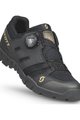 SCOTT Pantofi de ciclism - SPORT CRUS-R W - negru/auriu