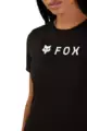 FOX Tricou de ciclism cu mânecă scurtă - W ABSOLUTE - negru