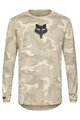 FOX Tricou de ciclism cu mânecă lungă de vară - RANGER TRU DRI - gri