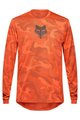 FOX Tricou de ciclism cu mânecă lungă de vară - RANGER TRU DRI - portocaliu
