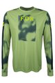 FOX Tricou de ciclism cu mânecă lungă de vară - RANGER TAUNT - verde