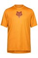 FOX Tricou de ciclism cu mânecă scurtă - RANGER HEAD - maro