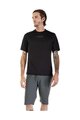 FOX Tricou de ciclism cu mânecă scurtă - RANGER WORDMARK - negru