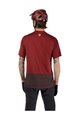 FOX Tricou de ciclism cu mânecă scurtă - RANGER WORDMARK - roșu