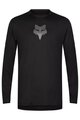 FOX Tricou de ciclism cu mânecă lungă de vară - RANGER LS HEAD - negru