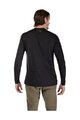 FOX Tricou de ciclism cu mânecă lungă de vară - RANGER LS HEAD - negru