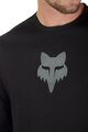 FOX Tricou de ciclism cu mânecă lungă de vară - RANGER LS HEAD - negru