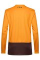 FOX Tricou de ciclism cu mânecă lungă de vară - RANGER LS HEAD - maro