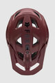 FOX Cască de ciclism - SPEEDFRAME SOLID - bordo