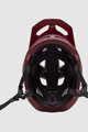 FOX Cască de ciclism - SPEEDFRAME SOLID - bordo