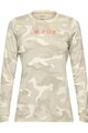 FOX Tricou de ciclism cu mânecă lungă - W RANGER TRU DRI - gri
