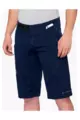 100% SPEEDLAB Pantaloni scurți de ciclism fără bretele - AIRMATIC - albastru