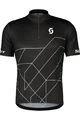 SCOTT Tricou de ciclism cu mânecă scurtă - RC TEAM 20 - alb/negru