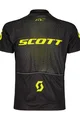 SCOTT Tricou de ciclism cu mânecă scurtă - RC PRO JR - galben/negru