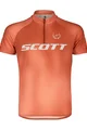 SCOTT Tricou de ciclism cu mânecă scurtă - RC PRO JR - portocaliu