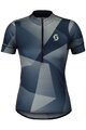 SCOTT Tricou de ciclism cu mânecă scurtă - ENDURANCE 15 - albastru/gri