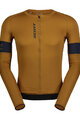 SCOTT Tricou de ciclism cu mânecă lungă de vară - ENDURANCE PRO - maro/albastru