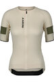 SCOTT Tricou de ciclism cu mânecă scurtă - ENDURANCE PRO W - bej/verde