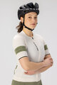SCOTT Tricou de ciclism cu mânecă scurtă - ENDURANCE PRO W - bej/verde