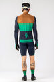 SCOTT Tricou de ciclism cu mânecă lungă de vară - RC TEAM - verde/albastru/maro