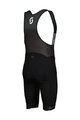 SCOTT Pantaloni scurți de ciclism cu bretele - RC TEAM BIB SHORTS - negru/gri