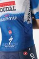 CASTELLI Vestă de ciclism - SOUDAL QUICK-STEP 2024 PRO LIGHT WIND - albastru/alb/roșu