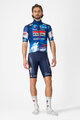 CASTELLI Vestă de ciclism - PRO LIGHT WIND QUICK STEP 2025 - albastru/roșu