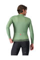 CASTELLI Tricou de cilism pentru iarnă cu mânecă lungă - ESPRESSO THERMAL - verde
