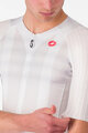 CASTELLI Tricou de ciclism cu mânecă scurtă - AERO RACE 8S - alb