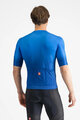 CASTELLI Tricou de ciclism cu mânecă scurtă - UPF - albastru